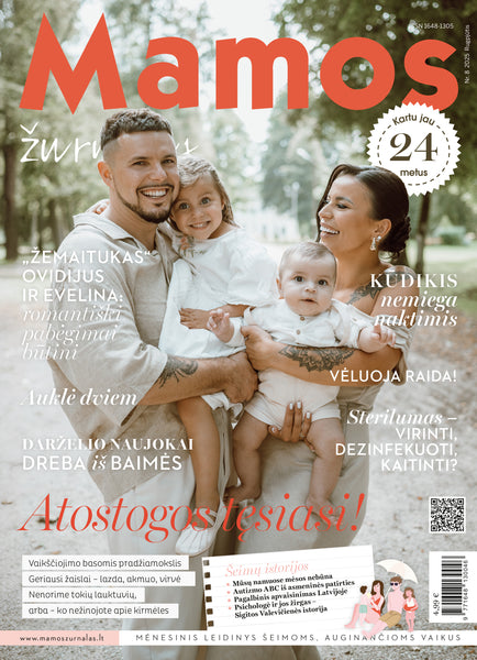 „Mamos žurnalas“ 2025 Rugpjūtis (popierinis leidinys)