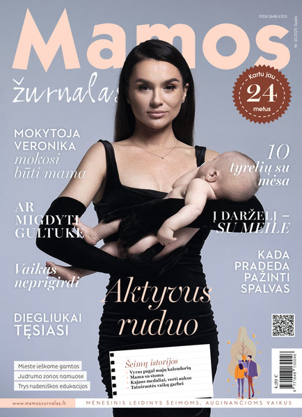 Naujas „Mamos žurnalo“ numeris 2025 Spalis PDF (elektroninė versija)