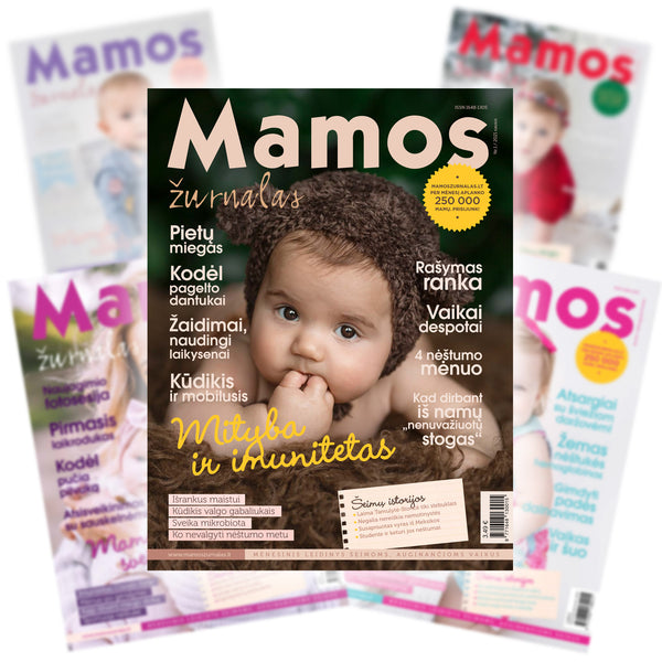 „Mamos žurnalo“ prenumerata metams (PDF versija)