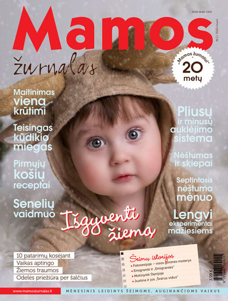 „Mamos žurnalas“ Nr. 1 2022 Sausis PDF (elektroninė versija)